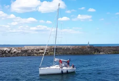 Boat in Amble