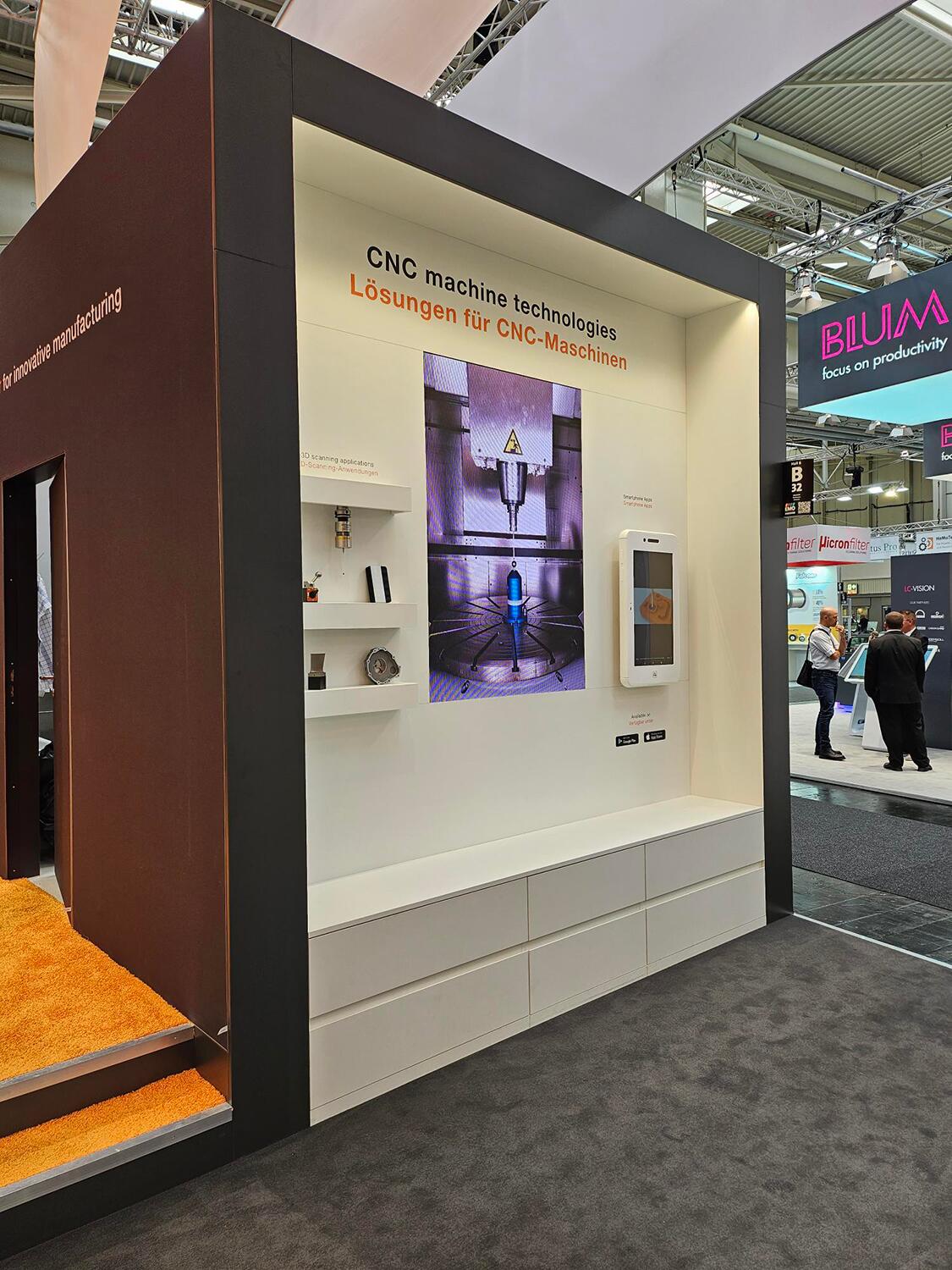 AutoClock and NC-Checker on the Renishaw stand at EMO Hannover